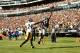 OAKLAND, CA - SEPTEMBER 23: Denarius Moore #17 of the Oakland Raiders leaps up for a pass while defended by Ike Taylor #24 of the Pittsburgh Steelers at Oakland-Alameda County Coliseum on September 23, 2012 in Oakland, California. (Photo by Ezra Shaw/Getty Images)