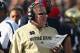 SOUTH BEND, IN - SEPTEMBER 08: Head coach Brian Kelly of the Notre Dame Fighting Irish watches as his team takes on the Purdue Boilermakers at Notre Dame Stadium on September 8, 2012 in South Bend, Indiana. Notre Dame defeated Purdue 21-17. (Photo by Jonathan Daniel/Getty Images)
