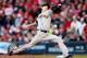 CINCINNATI, OH - OCTOBER 10: Tim Lincecum #55 of the San Francisco Giants pitches against the Cincinnati Reds in Game Four of the National League Division Series at the Great American Ball Park on October 10, 2012 in Cincinnati, Ohio. (Photo by Andy Lyons/Getty Images)