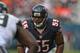 CHICAGO, IL - SEPTEMBER 23: Lance Briggs #55 of the Chicago Bears awaits the snap against the St. Louis Rams at Soldier Field on September 23, 2012 in Chicago, Illinois. The Bears defeated the Rams 23-6. (Photo by Jonathan Daniel/Getty Images)