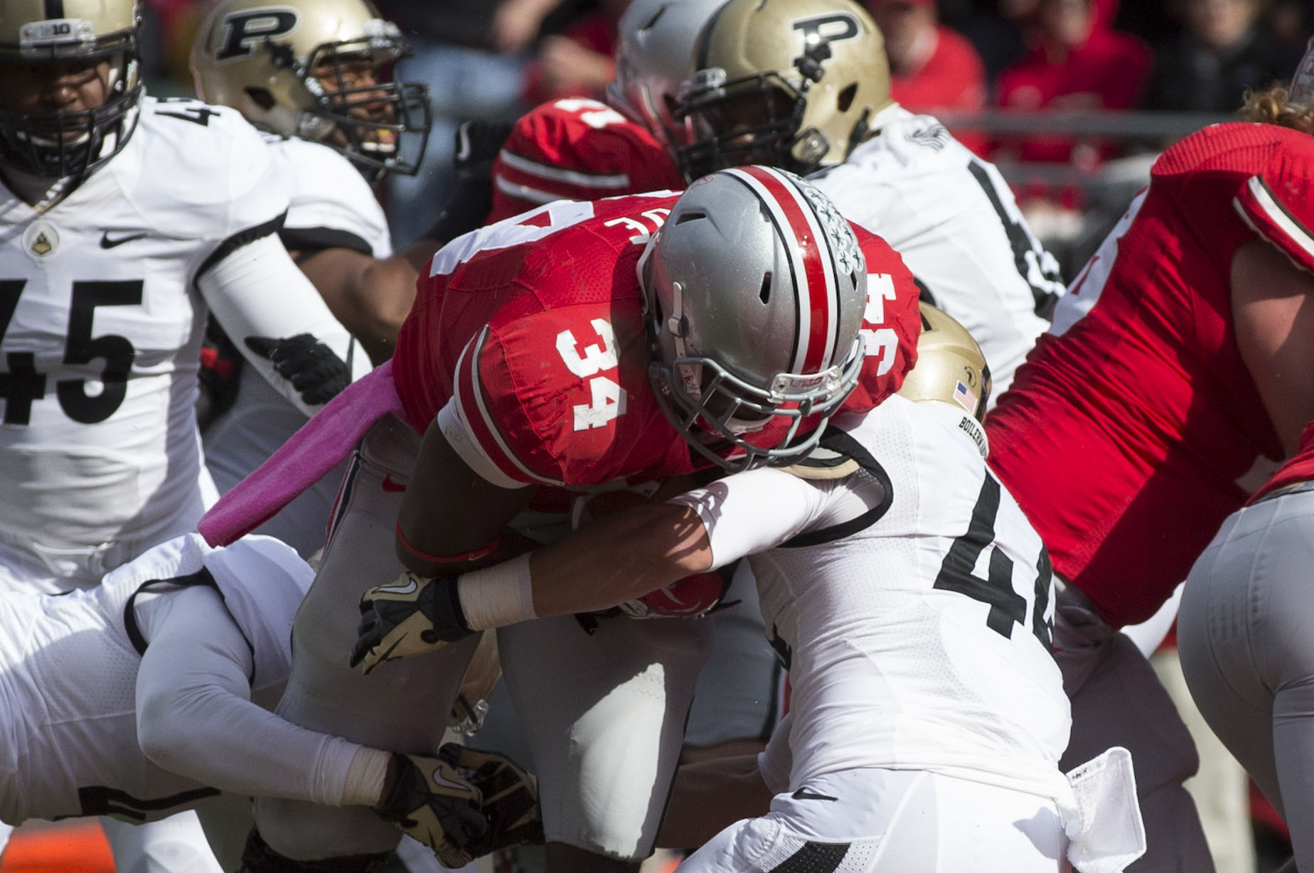 Ohio State Buckeyes Lead Purdue at Halftime After First-Half Shutout -  Sports Illustrated Ohio State Buckeyes News, Analysis and More