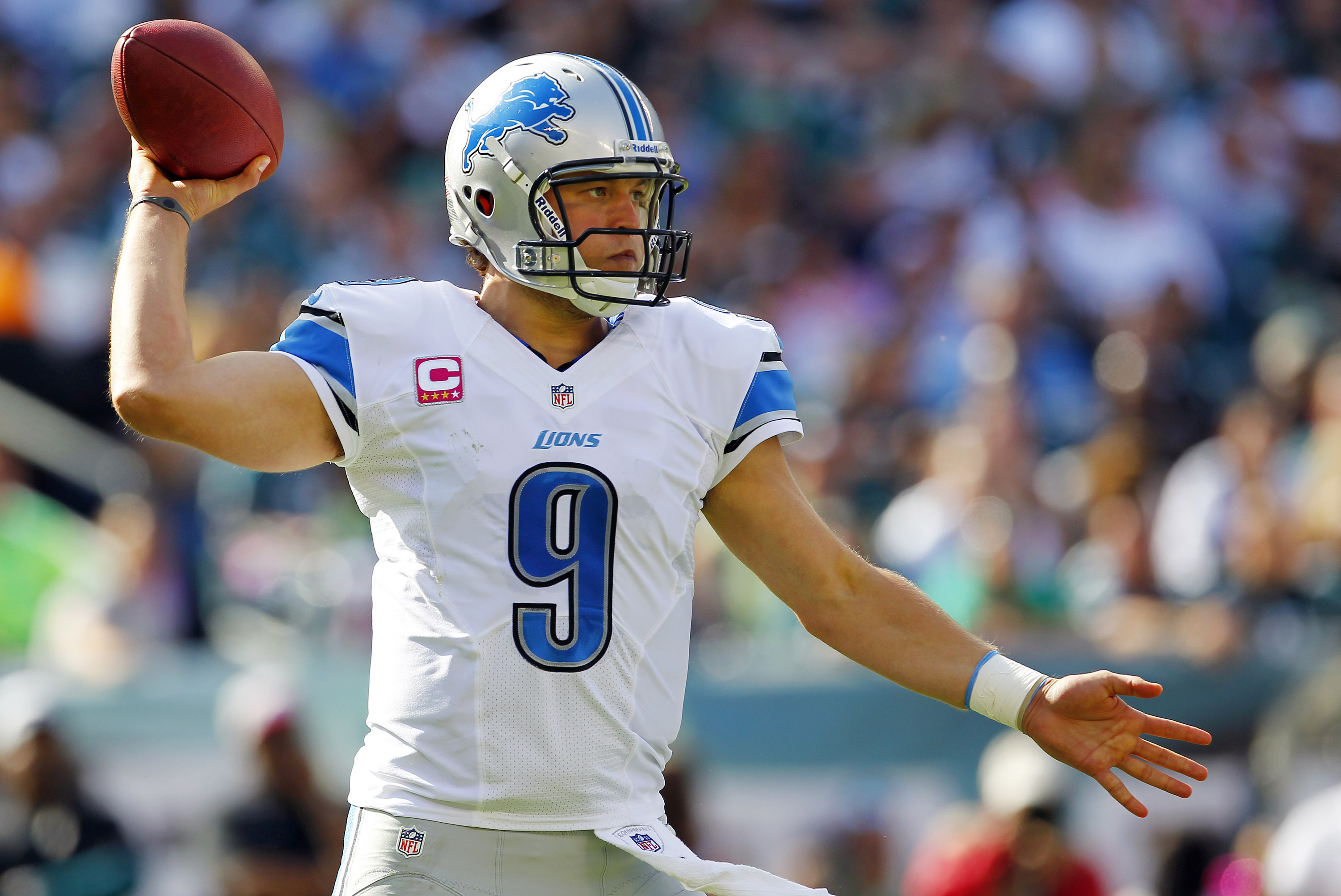 Detroit Lions QB Matthew Stafford sets NFL record at 40,000 yards