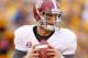 COLUMBIA, MO - OCTOBER 13: Quarterback AJ McCarron #10 of the Alabama Crimson Tide in action during the game against the Missouri Tigers at Faurot Field/Memorial Stadium on October 13, 2012 in Columbia, Missouri. (Photo by Jamie Squire/Getty Images)