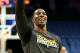 ONTARIO, CA - OCTOBER 10: Dwight Howard #12 of the Los Angeles Lakers works out before the game with the Portland Trail Blazers at Citizens Business Bank Arena on October 10, 2012 in Ontario, California. NOTE TO USER: User expressly acknowledges and agrees that, by downloading and or using this photograph, User is consenting to the terms and conditions of the Getty Images License Agreement. (Photo by Stephen Dunn/Getty Images)