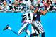 CHARLOTTE, NC - OCTOBER 21: Miles Austin #19 of the Dallas Cowboys makes a touchdown catch against defender Josh Norman #24 of the Carolina Panthers during play at Bank of America Stadium on October 21, 2012 in Charlotte, North Carolina. The Cowboys won 19-14. (Photo by Grant Halverson/Getty Images)