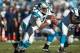 Cam Newton (1) was best against the Cowboys when he tucked the ball and ran.