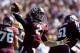 COLLEGE STATION, TX - OCTOBER 20: Johnny Manziel #2 of the Texas A&M Aggies throws against the LSU Tigers at Kyle Field on October 20, 2012 in College Station, Texas. (Photo by Ronald Martinez/Getty Images)