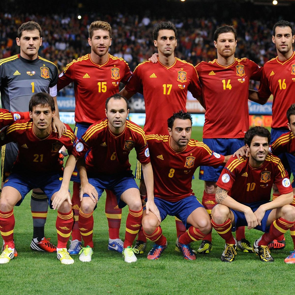 10 Spain Players Who Have Already Clinched Spots on 2014 World Cup