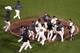 SAN FRANCISCO, CA - OCTOBER 22: The San Francisco Giants celebrate after the Giants defeat the St. Louis Cardinals 9-0 in Game Seven of the National League Championship Series at AT&T Park on October 22, 2012 in San Francisco, California. (Photo by Christian Petersen/Getty Images)