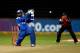 DURBAN, SOUTH AFRICA - OCTOBER 22: Harbhajan Singh of Mumbai bats during the Champions League twenty20 match between Sydney Sixers and Mumbai Indians at Sahara Stadium Kingsmead on October 22, 2012 in Durban, South Africa. (Photo by Anesh Debiky / Gallo Images/Getty Images)