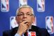 NEW YORK, NY - NOVEMBER 10: NBA Commissioner David Stern speaks at a press conference after the NBA and NBA Player's Association met to negotiate the CBA at The Helmsley Hotel on November 10, 2011 in New York City. (Photo by Patrick McDermott/Getty Images)