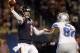 Oct 22, 2012; Chicago, IL, USA; Chicago Bears quarterback Jay Cutler (6) throws a pass during the second quarter against the Detroit Lions at Soldier Field. Mandatory Credit: Jerry Lai-US PRESSWIRE