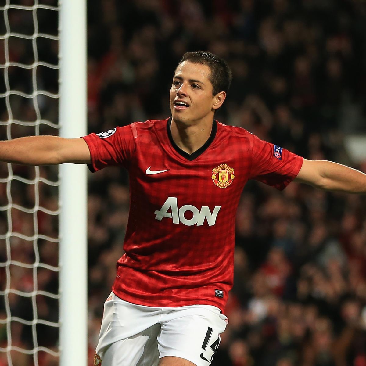 Manchester United 2012-2013 Home Shirt #14 Chicharito Hernandez