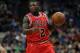 Oct 13, 2012; Minneapolis, MN, USA; Chicago Bulls guard Nate Robinson (2) dribbles during the second quarter against the Minnesota Timberwolves at the Target Center. The Timberwolves defeated the Bulls 82-75. Mandatory Credit: Brace Hemmelgarn-US PRESSWIRE