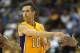 ONTARIO, CA - OCTOBER 10: Steve Nash #10 of the Los Angeles Lakers throws a pass against the Portland Trail Blazers at Citizens Business Bank Arena on October 10, 2012 in Ontario, California. Portland won 93-75. NOTE TO USER: User expressly acknowledges and agrees that, by downloading and or using this photograph, User is consenting to the terms and conditions of the Getty Images License Agreement. (Photo by Stephen Dunn/Getty Images)