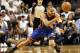 MIAMI, FL - MAY 09: Center Tyson Chandler #6 of the New York Knicks passes the ball against the Miami Heat in Game Five of the Eastern Conference Quarterfinals in the 2012 NBA Playoffs on May 9, 2012 at the American Airines Arena in Miami, Florida. NOTE TO USER: User expressly acknowledges and agrees that, by downloading and or using this photograph, User is consenting to the terms and conditions of the Getty Images License Agreement. (Photo by Marc Serota/Getty Images)
