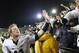 IOWA CITY, IOWA - OCTOBER 20: Quarterback Matt McGloin #11 of the Penn State Nittany Lions waves to fans following the game against the Iowa Hawkeyes on October 20, 2012 at Kinnick Stadium in Iowa City, Iowa. Penn State defeated Iowa 38-14. (Photo by Matthew Holst/Getty Images)