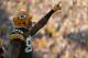 GREEN BAY, WI - SEPTEMBER 30: Greg Jennings #85 of the Green Bay Packers celebrates a touchdown catch against the New Orleans Saints at Lambeau Field on September 30, 2012 in Green Bay, Wisconsin. The Packers defeated the Sanits 28-27. (Photo by Jonathan Daniel/Getty Images)