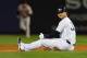 NEW YORK, NY - OCTOBER 10: Nick Swisher #33 of the New York Yankees looks on after an out against the Baltimore Orioles during Game Three of the American League Division Series at Yankee Stadium on October 10, 2012 in the Bronx borough of New York City. (Photo by Elsa/Getty Images)