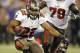Buccaneers tailback Doug Martin cruised for 214 total yards (135 rushing) and two touchdowns in his team's road rout of the favored Vikings. (US PRESSWIRE)
