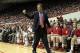 BLOOMINGTON, IN - DECEMBER 19: Tom Crean the head coach of the Indiana Hoosiers gives instructions to his team during the game against the Howard Bison at Assembly Hall on December 19, 2011 in Bloomington, Indiana. Indiana won 107-50. (Photo by Andy Lyons/Getty Images)