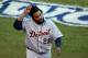 SAN FRANCISCO, CA - OCTOBER 25: Prince Fielder #28 of the Detroit Tigers walks back to the dugout after he was tagged out at home plate in the second inning against the San Francisco Giants during Game Two of the Major League Baseball World Series at AT&T Park on October 25, 2012 in San Francisco, California. (Photo by Ezra Shaw/Getty Images)