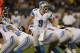 CHICAGO, IL - OCTOBER 22: Matthew Stafford #9 of the Detroit Lions calls a play against the Chicago Bears at Soldier Field on October 22, 2012 in Chicago, Illinois. The Bears defeated the Lions 13-7. (Photo by Jonathan Daniel/Getty Images)