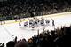 The newly revived Winnipeg Jets salute their fans this past season.