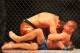 LAS VEGAS - JULY 11: (Top) Jim Miller battles Mac Danzig during their lightweight bout during UFC 100 on July 11, 2009 in Las Vegas, Nevada. Miller defeated Danzig by unanimous decision. (Photo by Jon Kopaloff/Getty Images)