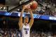 GREENSBORO, NC - MARCH 16: Mason Plumlee #5 of the Duke Blue Devils dunks the ball in the second half against the Lehigh Mountain Hawks during the second round of the 2012 NCAA Men's Basketball Tournament at Greensboro Coliseum on March 16, 2012 in Greensboro, North Carolina. (Photo by Streeter Lecka/Getty Images)