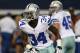 ARLINGTON, TX - AUGUST 25: Phillip Tanner #34 of the Dallas Cowboys at Cowboys Stadium on August 25, 2012 in Arlington, Texas. (Photo by Ronald Martinez/Getty Images)