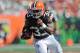 CINCINNATI, OH - SEPTEMBER 16: Trent Richardson #33 of the Cleveland Browns runs with the ball against the Cincinnati Bengals at Paul Brown Stadium on September 16, 2012 in Cincinnati, Ohio. (Photo by Jamie Sabau/Getty Images)