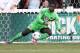 WASHINGTON, DC - AUGUST 4: Bill Hamid #28 of D.C. United makes a save against the Columbus Crew at RFK Stadium on August 4, 2012 in Washington, DC.(Photo by Ned Dishman/Getty Images)