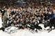 LOS ANGELES, CA - JUNE 11: The Los Angeles Kings pose together with the Stanley Cup in a group photo after defeating the New Jersey Devils in Game Six of the 2012 Stanley Cup Finals at Staples Center on June 11, 2012 in Los Angeles, California. The Kings defeated the Devils 6-1 to win the series 4 games to 2. (Photo by Christian Petersen/Getty Images)