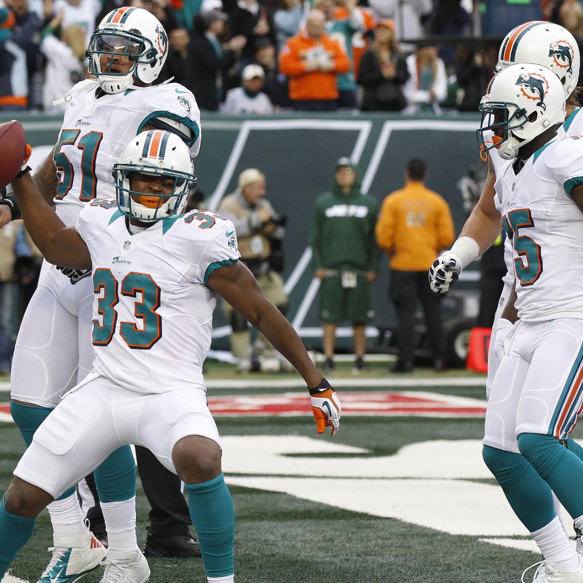 Miami Dolphins GamebyGame Predictions for 2nd Half of the Season