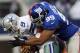 Tony Romo sacked by ex-teammate Chris Canty.