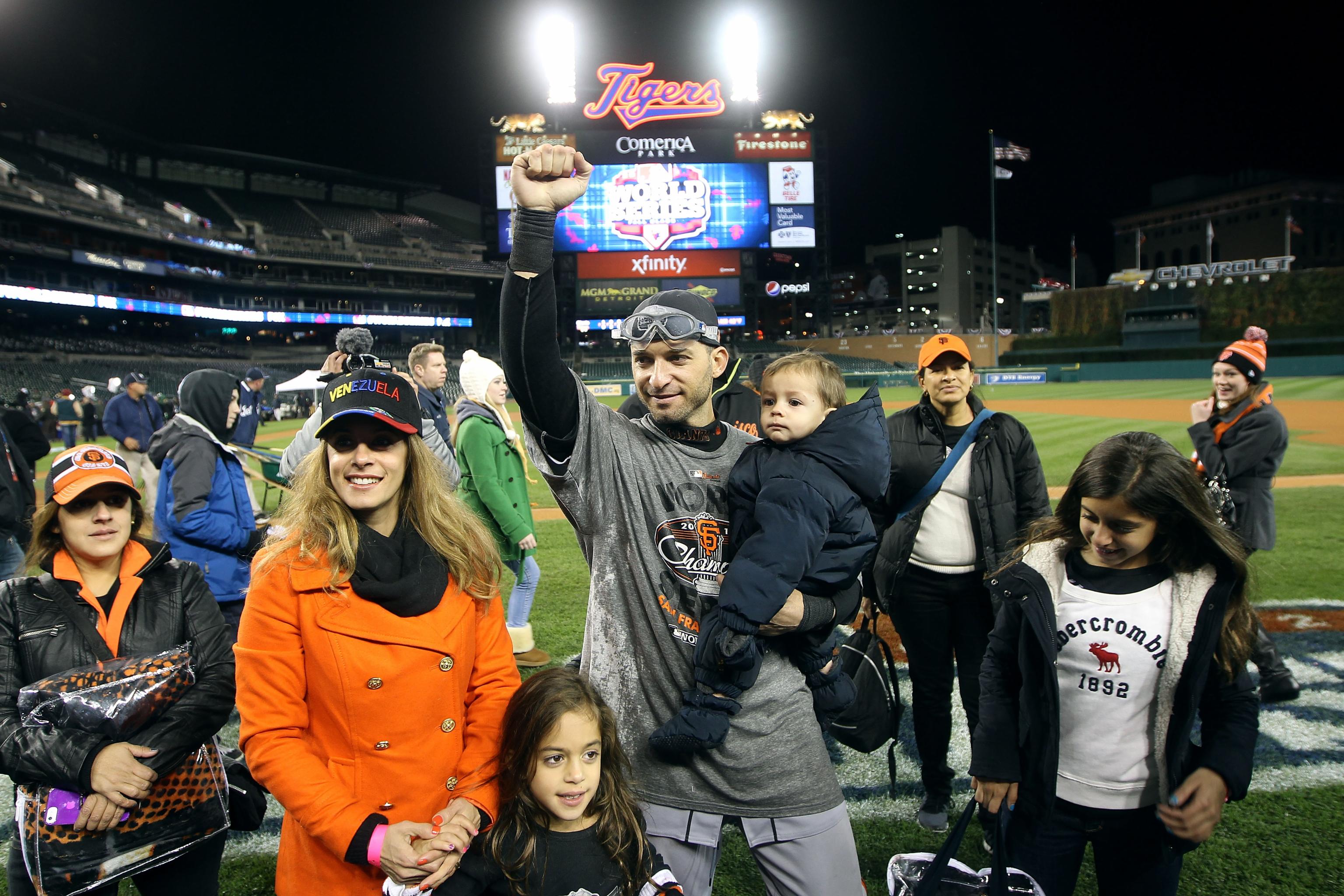 World Series hero Luis Gonzalez: Son in 'good hands' with Giants