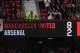 MANCHESTER, ENGLAND - AUGUST 28: The scoreboard shows the final score of the Barclays Premier League match between Manchester United and Arsenal at Old Trafford on August 28, 2011 in Manchester, England. (Photo by Alex Livesey/Getty Images)