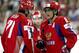 Evgeni Malkin (left) with Alexander Ovechkin