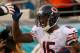 JACKSONVILLE, FL - OCTOBER 07: Brandon Marshall #15 of the Chicago Bears celebrates after scoring a touchdown during a game against the Jacksonville Jaguars at EverBank Field on October 7, 2012 in Jacksonville, Florida. (Photo by Mike Ehrmann/Getty Images)