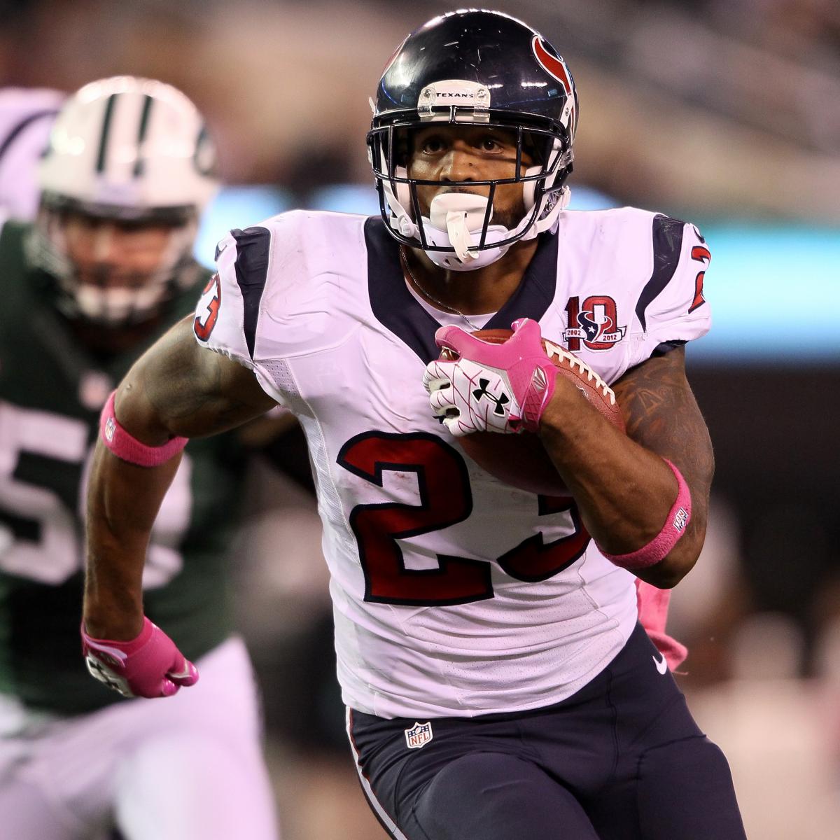 Fantasy Football Arian Foster Headlines Early Guide to Week 9 Success