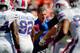 SAN FRANCISCO, CA - OCTOBER 7: Defensive coordinator Dave Wannstedt of the Buffalo Bills encourages his team before a game against the San Francisco 49ers on October 7, 2012 at Candlestick Park in San Francisco, California. The 49ers won 45-3. (Photo by Brian Bahr/Getty Images)