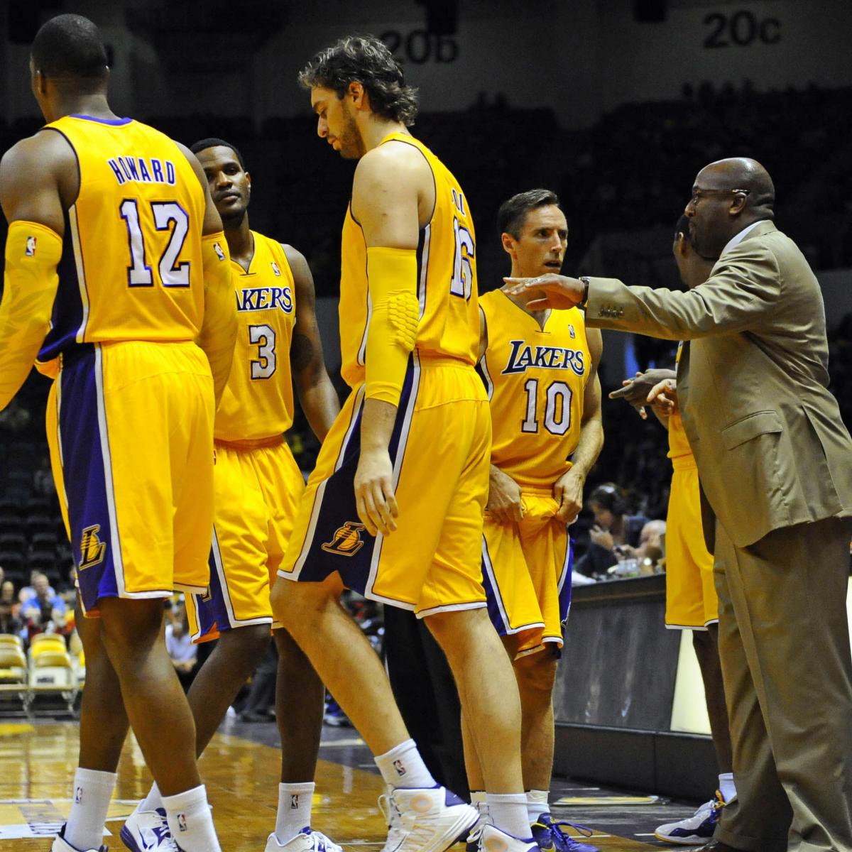 Complete L.A. Lakers Player Power Rankings For Start of 2012-13 NBA