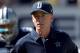 CHARLOTTE, NC - OCTOBER 21: Head coach Jason Garrett of the Dallas Cowboys walks onto the field during their game against the Carolina Panthers at Bank of America Stadium on October 21, 2012 in Charlotte, North Carolina. (Photo by Streeter Lecka/Getty Images)
