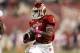 BLOOMINGTON, IN - OCTOBER 13: Shane Wynn #1 of the Indiana Hoosiers runs with the ball during the game against the Ohio State Buckeyes at Memorial Stadium on October 13, 2012 in Bloomington, Indiana. (Photo by Andy Lyons/Getty Images)