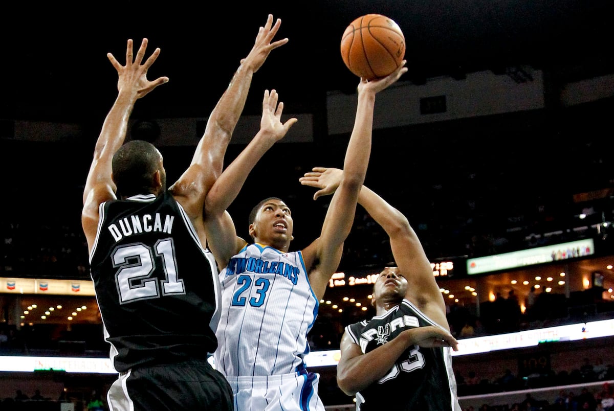 San Antonio Spurs vs. New Orleans Hornets: Live Score, Results and 