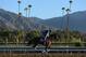 ARCADIA, CA - OCTOBER 30: Speak Logistics trains in preparation for the 2012 Breeder's Cup at Santa Anita Park on October 30, 2012 in Arcadia, California. (Photo by Harry How/Getty Images)