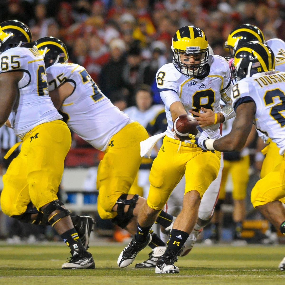 Michigan Football Predictions for Wolverines' Remaining Schedule