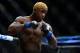August 11, 2012; Denver, CO, USA; Melvin Guillard fights Donald Cerrone (not pictured) during UFC 150 at the Pepsi Center. Mandatory Credit: Ron Chenoy-US PRESSWIRE