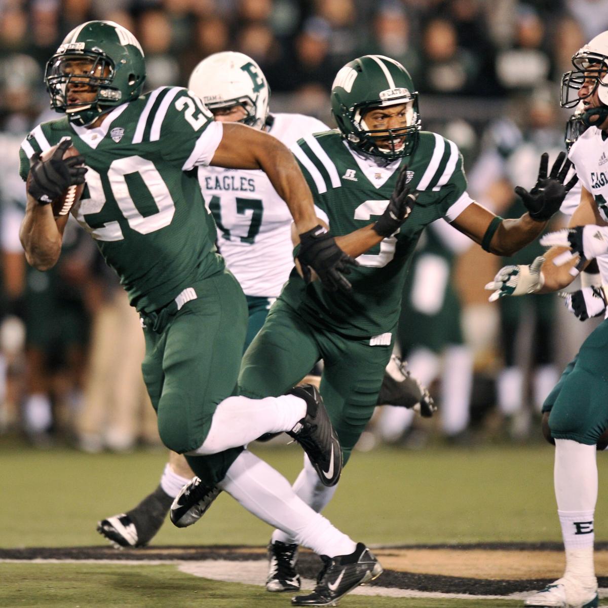 Ohio Bobcats Football Cats Crush Eastern Michigan, Tied for 2nd in MAC